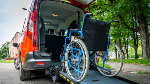 Trasporto disabili con pedana Roma